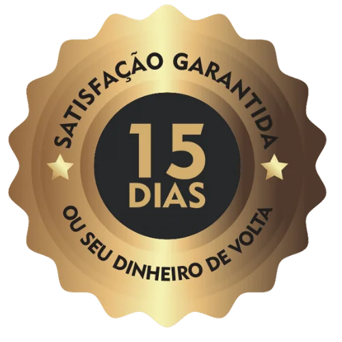 Selo de garantia de 15 dias