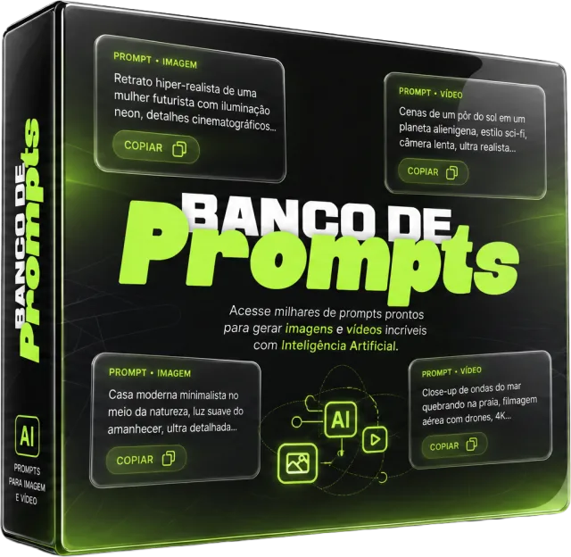 Mockup do Banco de Prompts
