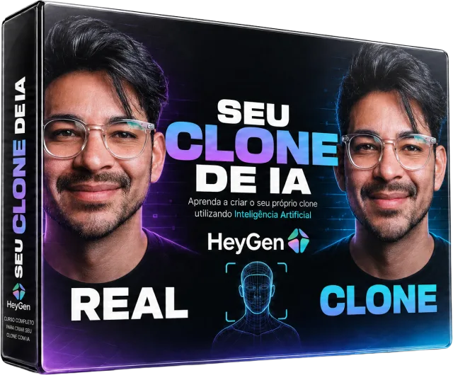 Mockup do Seu Clone de IA
