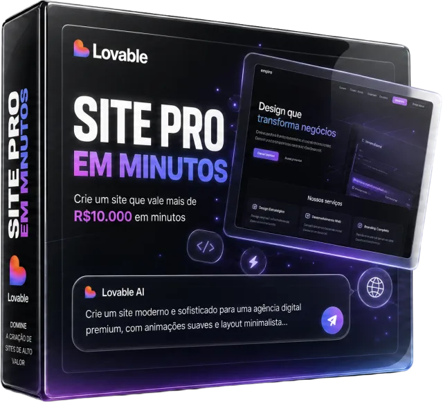 Mockup do Site Pro em Minutos
